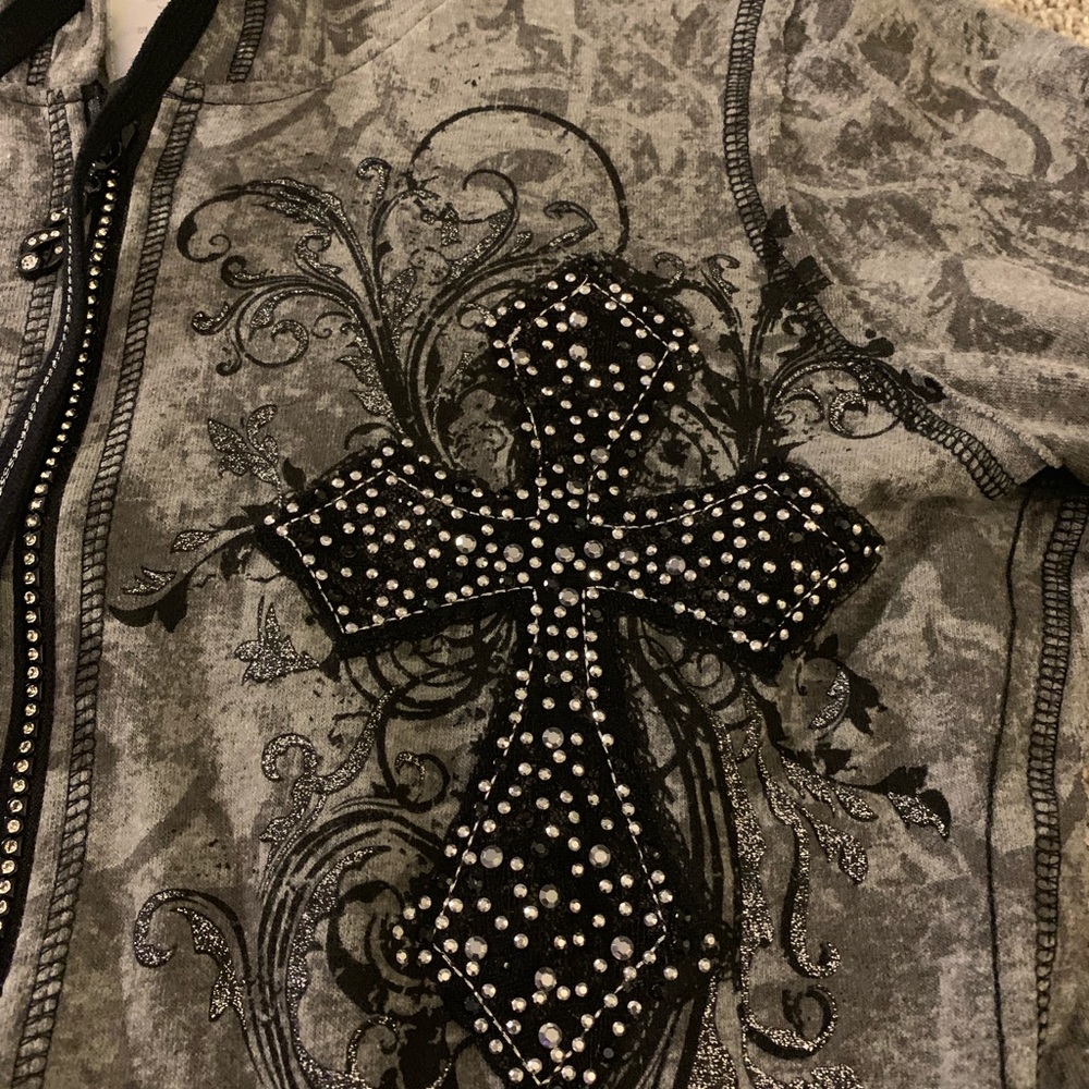 ladies zip up hoodie